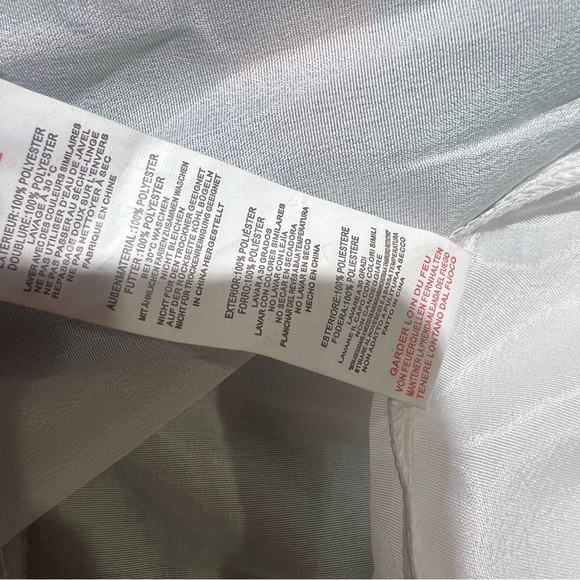 PrettyLittleThing Peach Fruit Print Chiffon Strappy Draped Midi Dress US 12 - Picture 8 of 10